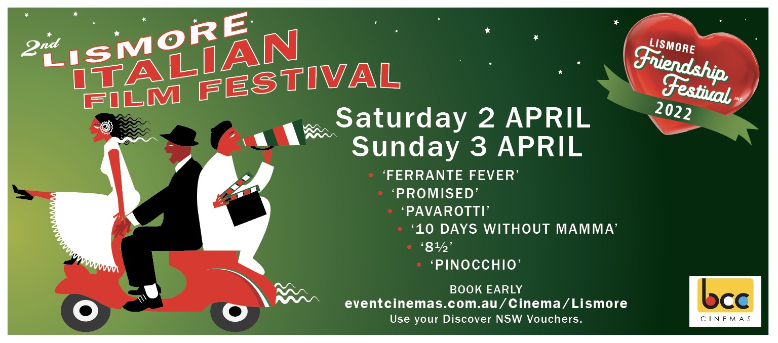 2022 Lismore Italian Film Festival LisAmore!